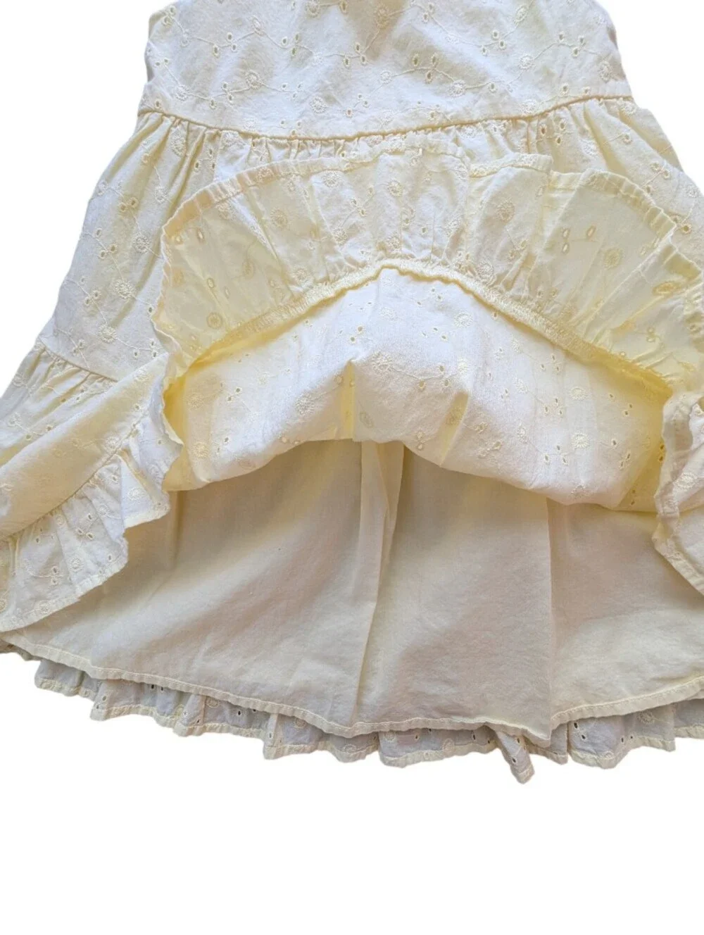 Oshkosh B'gosh Girls Yellow Dress Cotton Size 4T